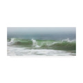 Trademark Fine Art Katherine Gendreau 'Surfside Beach in Fog' Canvas Art, 14x32 IC00809-C1432GG